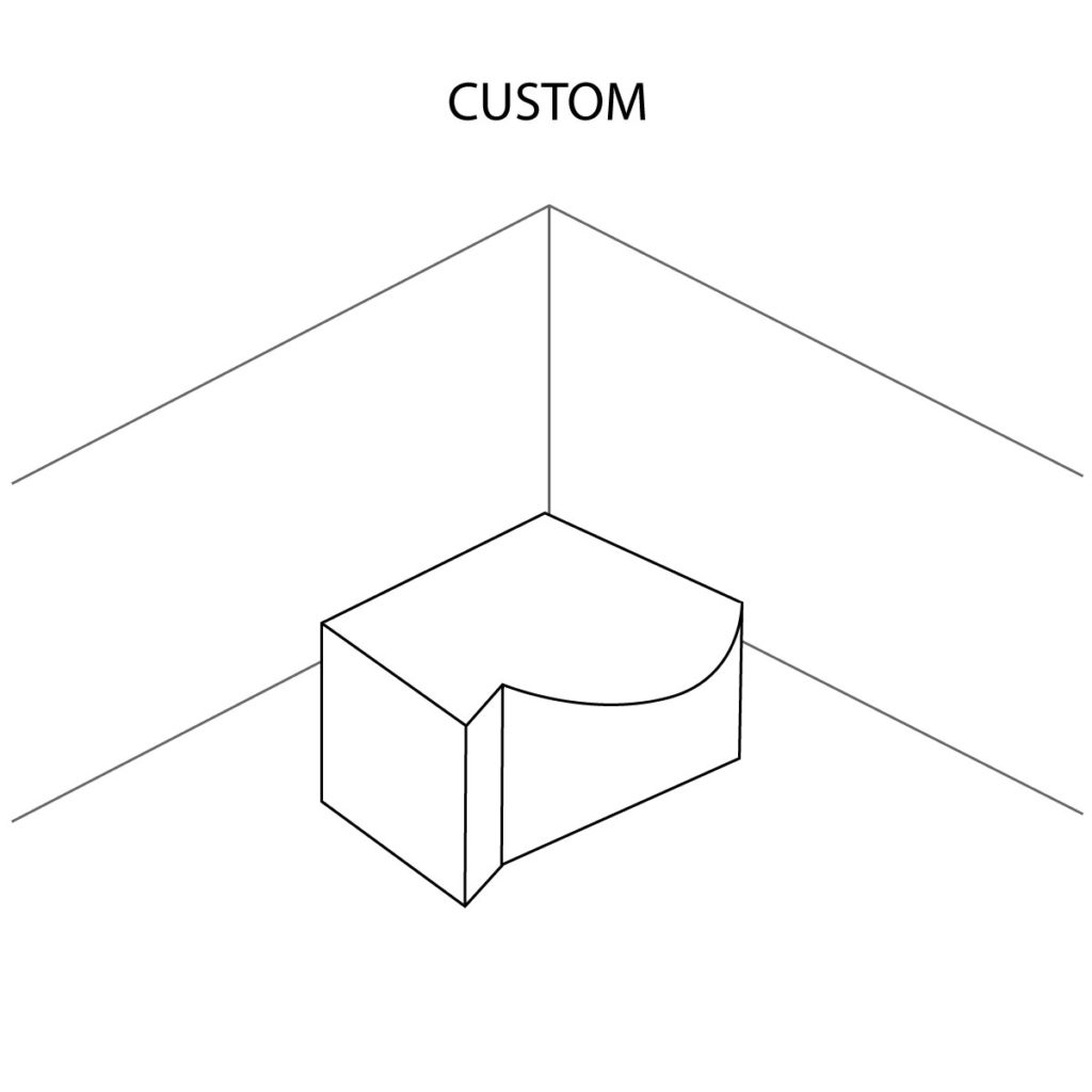 Custom Shaped Countertop