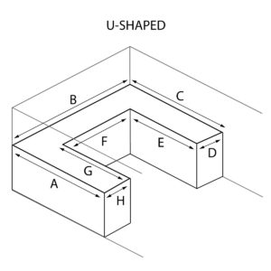 U Shaped Countertop